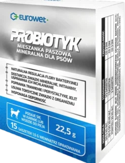 Eurowet Probiotyk dla psa w saszetkach op. 15x1.5g