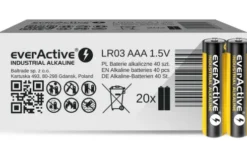 everActive Industrial Alkaline Baterie alkaliczne LR03 / AAA op. 40szt.