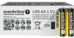 everActive Industrial Alkaline Baterie alkaliczne LR6 / AA op. 40szt.