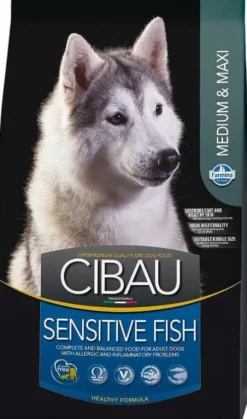 Farmina Cibau Adult Medium/Maxi Sensitive Fish Sucha Karma dla psa op. 2x14kg MEGA-PAK