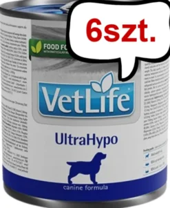 Farmina Vet Life Dog UltraHypo Mokra Karma dla psa 300g Pakiet 6szt.