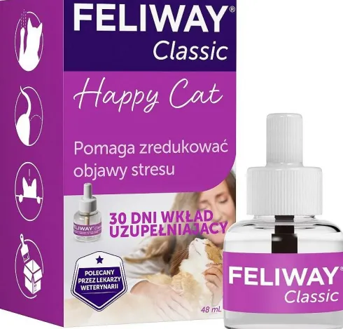 Feliway Feromony kojące wkład zapasowy dla kota poj. 48ml