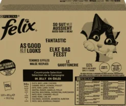 Felix Fantastic Adult Countryside Selection w galaretce Mokra Karma dla kota op. 120x85g
