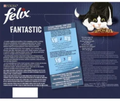 Felix Fantastic Adult Wiejskie smaki w galaretce Mokra Karma dla kota op. 2x(24x85g) Pakiet