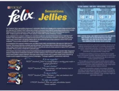 Felix Sensation Adult Wybór smaków w galaretce Mokra Karma dla kota op. 12x85g