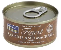 Fish4Cats Sardynka z Makrelą Mokra Karma dla kota op. 70g