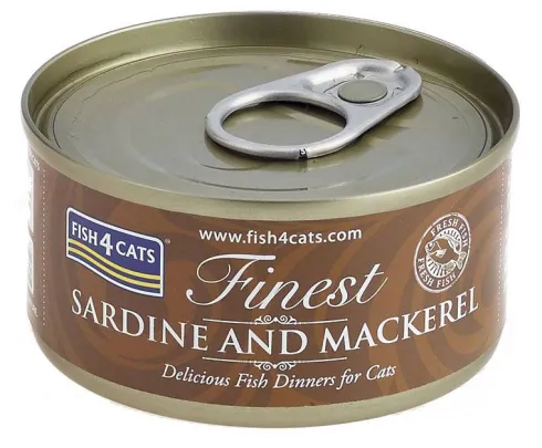 Fish4Cats Sardynka z Makrelą Mokra Karma dla kota op. 70g