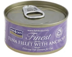 Fish4Cats Tuńczyk z Anchois Mokra Karma dla kota op. 70g Pakiet 10szt.