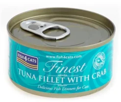Fish4Cats Tuńczyk z Krabami Mokra Karma dla kota op. 70g
