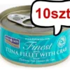 Fish4Cats Tuńczyk z Krabami Mokra Karma dla kota op. 70g Pakiet 10szt.