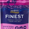 Fish4Dogs Finest White Fish Flakes with Salmon Mokra Karma dla psa op. 100g
