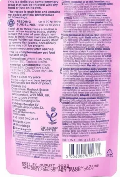 Fish4Dogs Finest White Fish Flakes with Salmon Mokra Karma dla psa op. 100g