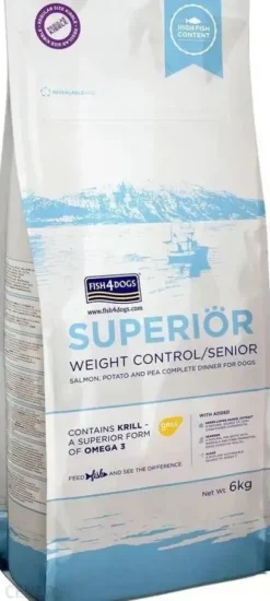 Fish4Dogs Superior Senior Large Salmon Sucha Karma dla psa op. 12kg