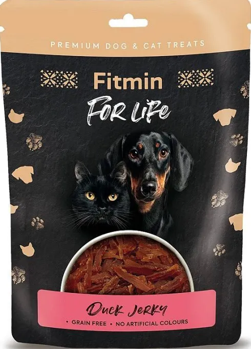Fitmin For Life Przysmak Duck Jerky dla kota i psa op. 70g
