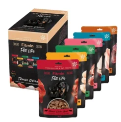 Fitmin For Life Przysmak Freeze Dried multipack dla psa i kota op. 6x30g