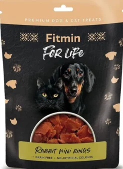 Fitmin For Life Przysmak Rabbit Mini Rings dla kota i psa op. 70g