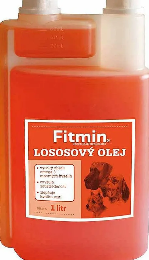 Fitmin Olej z łososia dla psa i kota poj. 1000ml
