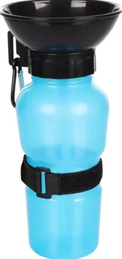 Flamingo Bidon z podajnikiem wody dla psa poj. 600 ml nr kat. 520856 WYPRZEDAŻ OSTATNIA SZTUKA