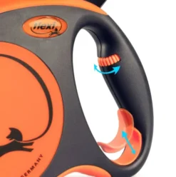 Flexi Smycz Extreme TAPE dla psa rozm. Medium kolor pomarańczowy