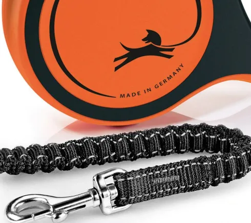 Flexi Smycz Extreme TAPE dla psa rozm. Medium kolor pomarańczowy