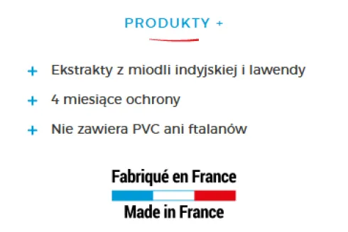 Francodex Obroża na kleszcze i pchły dla psa 10-20kg dł. 60cm