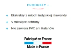 Francodex Obroża na kleszcze i pchły dla psa poniżej 10kg dł. 35cm