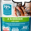 Frendi Kawałki z Królikiem w Delikatnym Sosie Mokra Karma dla kota op. 100g Pakiet 24szt.