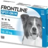 FRONTLINE Spot On Krople na kleszcze i pchły dla psa 10-20kg (rozm. M) op. 3 pipety