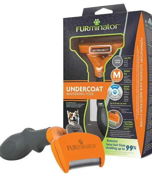 FURminator DOG Long Hair dla psa rozm. M WYPRZEDAŻ