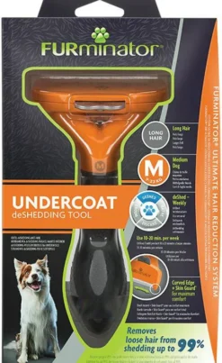 FURminator DOG Long Hair dla psa rozm. M WYPRZEDAŻ