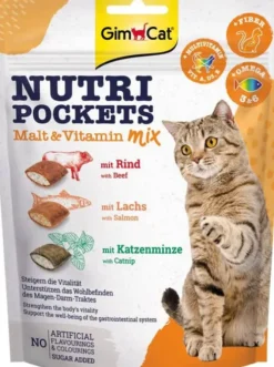 GimCat Przysmaki Nutri Pockets Malt&Vitamin Mix dla kota op. 150g