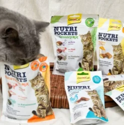 GimCat Przysmaki Nutri Pockets Malt&Vitamin Mix dla kota op. 150g