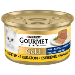 Gourmet Gold Adult Mus z kurczakiem Mokra Karma dla kota op. 85g