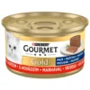 Gourmet Gold Adult Mus z wołowiną Mokra Karma dla kota op. 85g Pakiet 12szt.