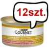 Gourmet Gold Adult Łosoś z kurczakiem w sosie Mokra Karma dla kota op. 85g Pakiet 12szt