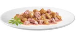 Gourmet Gold Adult Łosoś z kurczakiem w sosie Mokra Karma dla kota op. 85g Pakiet 12szt