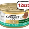 Gourmet Gold Adult Pasztet z królikiem Mokra Karma dla kota op. 85g Pakiet 12szt