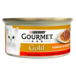 Gourmet Gold Adult Sauce Delight Wołowina Mokra Karma dla kota op. 85g