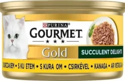 Gourmet Gold Adult Succulent Delights Kurczak w sosie Mokra Karma dla kota op. 85g