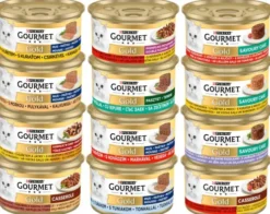 Gourmet Gold Pakiet degustacyjny Mokra Karma dla kota op. 14x85g