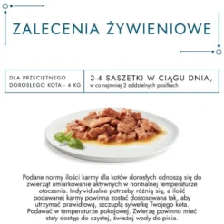 Gourmet Perle Adult Mix smaków w sosie Mokra Karma dla kota op. 60x85g (POMARAŃCZOWY)