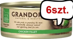 Grandorf Adult Chicken Fillet Mokra karma dla kota op. 70g Pakiet 6szt.