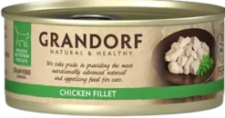 Grandorf Adult Chicken Fillet Mokra karma dla kota op. 70g Pakiet 6szt.