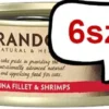 Grandorf Adult Tuna Fillet&Shrimps Mokra karma dla kota op. 70g Pakiet 6szt.