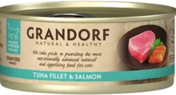 Grandorf Adult Tuna&Salmon Fillet Mokra karma dla kota op. 70g Pakiet 6szt.