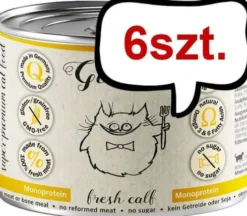 Gussto Fresh Calf Mokra Karma dla kota op. 200g Pakiet 6szt.