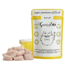 Gussto Fresh Calf Mokra Karma dla kota op. 85g Pakiet 8szt.