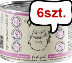 Gussto Fresh Goat Mokra Karma dla kota op. 200g Pakiet 6szt.