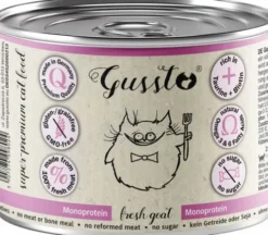 Gussto Fresh Goat Mokra Karma dla kota op. 200g Pakiet 6szt.