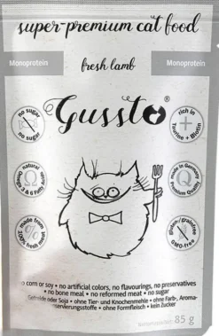 Gussto Fresh Lamb Mokra Karma dla kota op. 85g